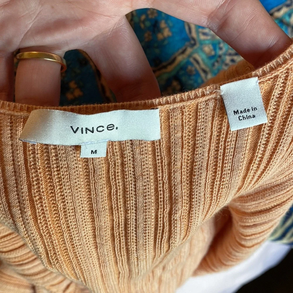 VINCE (M) Ribbed Tanktop - Picture 7 of 9